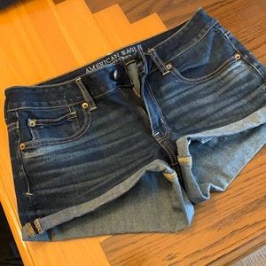 American eagle jean shorts
